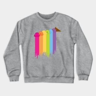 Ice Cream Rainbow Crewneck Sweatshirt